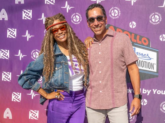 January 31, 2026, Los Angeles, California, USA: KWANZA JONES, Founder and CEO of Supercharged by of Kwanza Jones. and JOSo° E. FELICIANO, Co-Founder and managing partner of Clearlake Capital and co-founder Jones Feliciano Initiative, attend The Apollo x Kwanza Jones Presents Culture In Motion. Los Angeles USA - ZUMAb173 20260131_aap_b173_022 Copyright: xBillyxBennightx