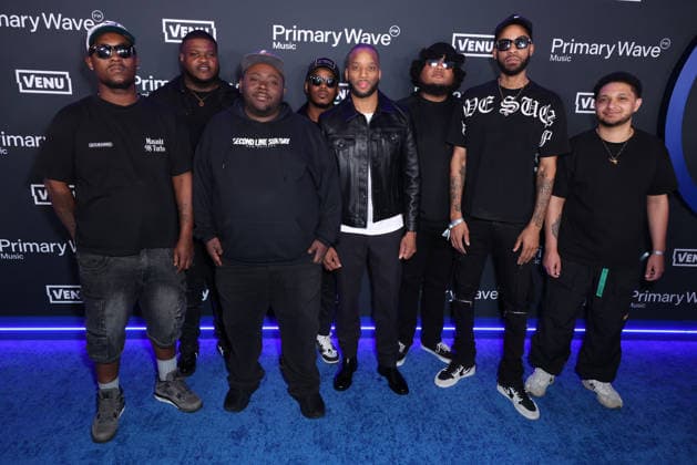 Primary Wave Music 20th Anniversary Pre-Grammy Party guest, guest, Trombone Shorty, guest and guest at the Primary Wave Music 20th Anniversary Pre-Grammy Party (68th Annual Grammy Awards) held at the Waldorf Astoria Beverly Hills Hotel on January 31, 2026 in Beverly Hills, Los Angeles, California, United States., Credit:Xavier Collin Avalon USA, Beverly Hills  Copyright: xXavierxCollinx xAvalonx 1071052953