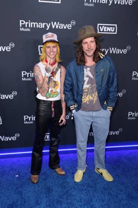 Primary Wave Music 20th Anniversary Pre-Grammy Party guest and Cisco Adler at the Primary Wave Music 20th Anniversary Pre-Grammy Party (68th Annual Grammy Awards) held at the Waldorf Astoria Beverly Hills Hotel on January 31, 2026 in Beverly Hills, Los Angeles, California, United States., Credit:Xavier Collin Avalon USA, Beverly Hills  Copyright: xXavierxCollinx xAvalonx 1071052959