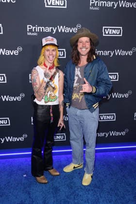 Primary Wave Music 20th Anniversary Pre-Grammy Party guest and Cisco Adler at the Primary Wave Music 20th Anniversary Pre-Grammy Party (68th Annual Grammy Awards) held at the Waldorf Astoria Beverly Hills Hotel on January 31, 2026 in Beverly Hills, Los Angeles, California, United States., Credit:Xavier Collin Avalon USA, Beverly Hills  Copyright: xXavierxCollinx xAvalonx 1071054115