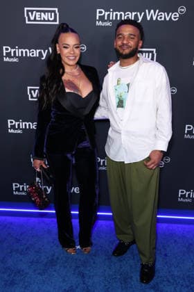 Primary Wave Music 20th Anniversary Pre-Grammy Party Faith Evans and guest at the Primary Wave Music 20th Anniversary Pre-Grammy Party (68th Annual Grammy Awards) held at the Waldorf Astoria Beverly Hills Hotel on January 31, 2026 in Beverly Hills, Los Angeles, California, United States., Credit:Xavier Collin Avalon USA, Beverly Hills  Copyright: xXavierxCollinx xAvalonx 1071056531