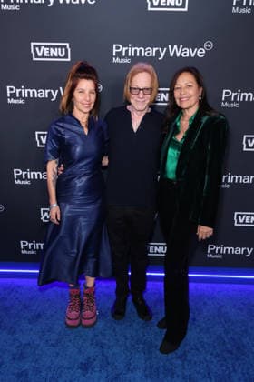Primary Wave Music 20th Anniversary Pre-Grammy Party guest and Danny Elfman at the Primary Wave Music 20th Anniversary Pre-Grammy Party (68th Annual Grammy Awards) held at the Waldorf Astoria Beverly Hills Hotel on January 31, 2026 in Beverly Hills, Los Angeles, California, United States., Credit:Xavier Collin Avalon USA, Beverly Hills  Copyright: xXavierxCollinx xAvalonx 1071060710