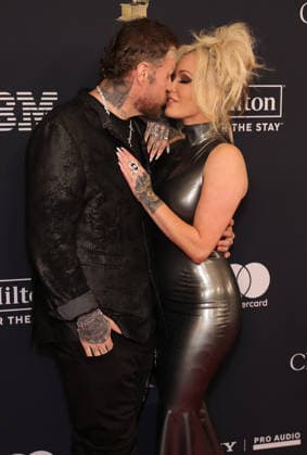 LOS ANGELES, CALIFORNIA - JANUARY 31: Bunnie XO and Jelly Roll at the 68th GRAMMY Awards Pre-GRAMMY Gala & GRAMMY Salute to Industry Icons Honoring Avery Lipman & Monte Lipman on January 31, 2026 in Los Angeles, California Copyright: xAdMedia MediaPunchx