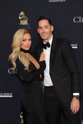 LOS ANGELES, CALIFORNIA - JANUARY 31:Paris Hilton and Carter Reum at The GRAMMY Salute to Industry Icons Honoring Avery Lipman & Monte Lipman on January 31, 2026 in Los Angeles, California Copyright: xAdMediax MediaPunchx