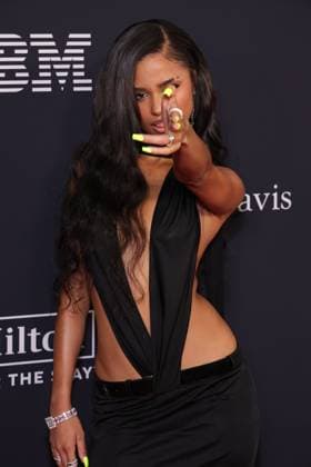 LOS ANGELES, CALIFORNIA - JANUARY 31:Tyla at The GRAMMY Salute to Industry Icons Honoring Avery Lipman & Monte Lipman on January 31, 2026 in Los Angeles, California Credit: USA - ZUMAa123 20260131_zaa_a123_146 Copyright: xAdMediax