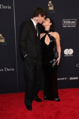 LOS ANGELES, CALIFORNIA - JANUARY 31:Jordan Lutes and Demi Lovato at The GRAMMY Salute to Industry Icons Honoring Avery Lipman & Monte Lipman on January 31, 2026 in Los Angeles, California Credit: USA - ZUMAa123 20260131_zaa_a123_215 Copyright: xAdMediax