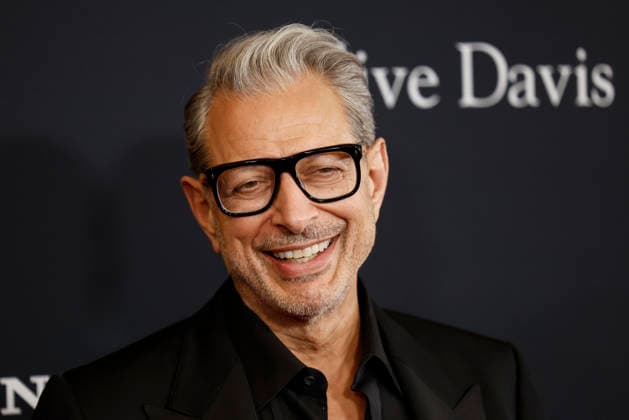 Jeff Goldblum arrives on the red carpet for the Pre-Grammy Gala on the eve of the 68th Annual Grammy Awards in Los Angeles on Saturday, January 31, 2026.  LAP20260131926 CAROLINExBREHMAN