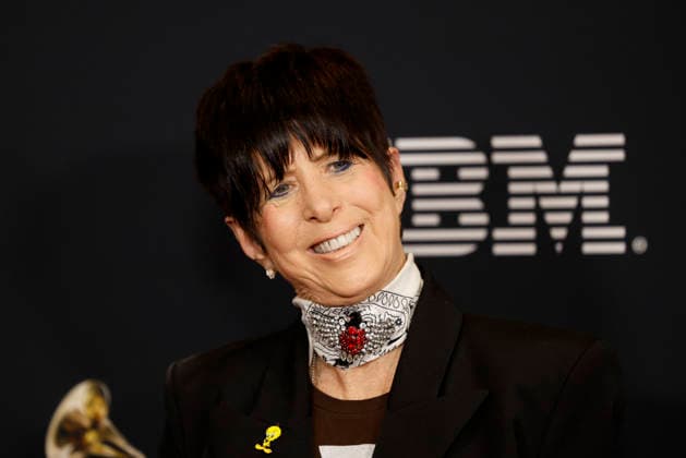 Diane Warren arrives on the red carpet for the Pre-Grammy Gala on the eve of the 68th Annual Grammy Awards in Los Angeles on Saturday, January 31, 2026.  LAP20260131940 CAROLINExBREHMAN