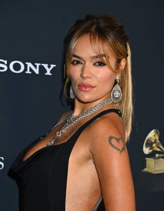 Pre-GRAMMY Gala 2026 Karol G arriving to the 2026 Pre-GRAMMY Gala held at the Beverly Hilton Hotel on January 31, 2026 in Beverly Hills, Ca. Beverly Hills Beverly Hilton Hotel California USA Copyright: xTammiexArroyox xAFF-USA.comx