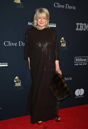 Pre-GRAMMY Gala 2026 Martha Stewart arriving to the 2026 Pre-GRAMMY Gala held at the Beverly Hilton Hotel on January 31, 2026 in Beverly Hills, Ca. Beverly Hills Beverly Hilton Hotel California USA Copyright: xTammiexArroyox xAFF-USA.comx