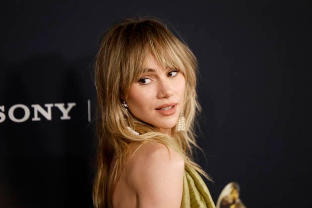 Suki Waterhouse arrives on the red carpet for the Pre-Grammy Gala on the eve of the 68th Annual Grammy Awards in Los Angeles on Saturday, January 31, 2026.  LAP20260131968 CAROLINExBREHMAN