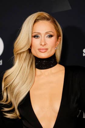 Paris Hilton arrives on the red carpet for the Pre-Grammy Gala on the eve of the 68th Annual Grammy Awards in Los Angeles on Saturday, January 31, 2026.  LAP202601311010 CAROLINExBREHMAN