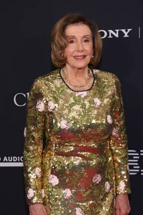 LOS ANGELES, CALIFORNIA - JANUARY 31: Nancy Pelosi at The GRAMMY Salute to Industry Icons Honoring Avery Lipman & Monte Lipman on January 31, 2026 in Los Angeles, California Copyright: xAdMediax xMediaPunchx