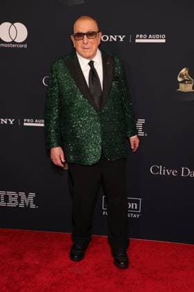 LOS ANGELES, CALIFORNIA - JANUARY 31:Clive Davis at The GRAMMY Salute to Industry Icons Honoring Avery Lipman & Monte Lipman on January 31, 2026 in Los Angeles, California Copyright: xAdMediax xMediaPunchx