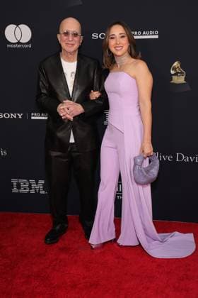 LOS ANGELES, CALIFORNIA - JANUARY 31 Paul Shaffer and Victoria Lily Shaffer at The GRAMMY Salute to Industry Icons Honoring Avery Lipman & Monte Lipman on January 31, 2026 in Los Angeles, California Copyright: xAdMediax xMediaPunchx