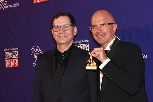 Laudator Moritz Netenjakob Author Cabaret Artist Christoph Maria Herbst Actor Karl Valentin Order Award Winner 2026 Munich 31 01 2026 German Theater Grossen Narrhalla Ball SoirÃ e Muenchner Leben with Award of the Karl Valentin Order 2026 to Christoph Maria Herbst Actor Photo Munich