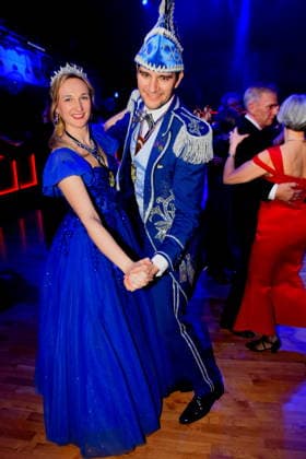 Narrhalla Prinzenpaar Prinzessin Samantha I Prinz Stephan I Muenchen 31 01 2026 Deutsches Theater Grosses Narrhalla Ball SoirÃ e Muenchner Leben mit Verleihung des Karl Valentin Ordens 2026 an Christoph Maria Herbst Schauspieler Foto Muenchen