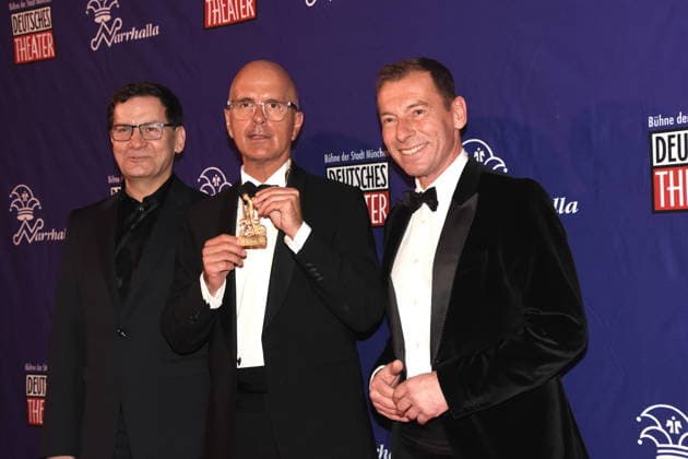 Laudator Moritz Netenjakob Author cabaret artist Christoph Maria Herbst Actor Karl Valentin Order Award Winner 2026 Markus Othmar Presenter Munich 31 01 2026 German Theater Grossen Narrhalla Ball SoirÃ e Muenchner Leben with Award of the Karl Valentin Order 2026 to Christoph Maria Herbst Actor Photo Munich