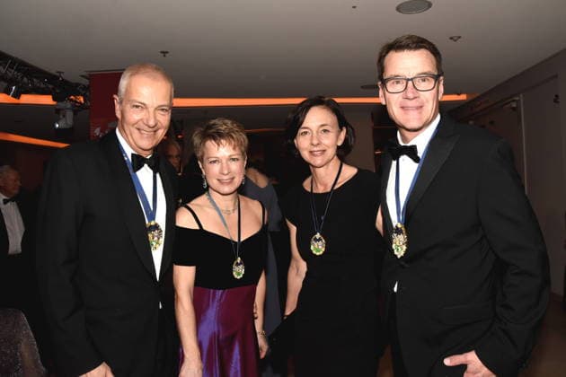 Dr Michael Irmgard Moeller Hofbraeu Board a D Utte Dr Joerg Lehmann New Hofbraeu Board Munich 31 01 2026 Deutsches Theater Grossen Narrhalla Ball SoirÃ e Muenchner Leben mit Verleihung des Karl Valentin Ordens 2026 an Christoph Maria Herbst Schauspieler Foto Muenchen
