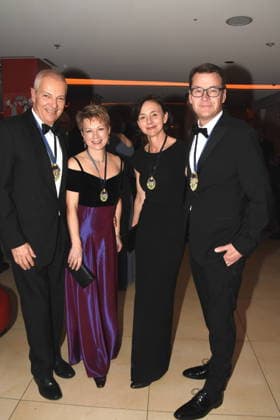 Dr Michael Irmgard Moeller Hofbraeu Board a D Utte Dr Joerg Lehmann New Hofbraeu Board Munich 31 01 2026 Deutsches Theater Grossen Narrhalla Ball SoirÃ e Muenchner Leben mit Verleihung des Karl Valentin Ordens 2026 an Christoph Maria Herbst Schauspieler Foto Muenchen