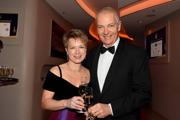 Irmgard Dr Michael Moeller Hofbraeu Vorstand a D Muenchen 31 01 2026 Deutsches Theater Grossen Narrhalla Ball SoirÃ e Muenchner Leben mit Verleihung des Karl Valentin Ordens 2026 an Christoph Maria Herbst Schauspieler Foto Muenchen