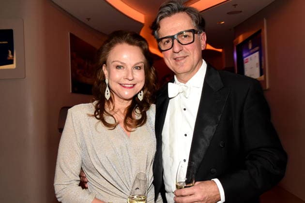 Ulrike Grimm Stadtraetin Dr Wolfgang Hiltscher Muenchen 31 01 2026 Deutsches Theater Grossen Narrhalla Ball SoirÃ e Muenchner Leben mit Verleihung des Karl Valentin Ordens 2026 an Christoph Maria Herbst Schauspieler Foto Muenchen