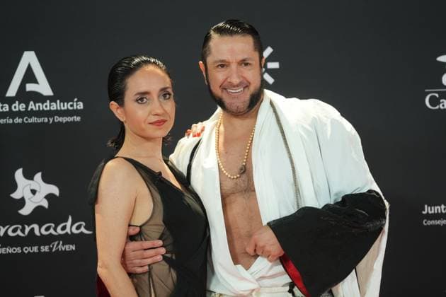Luciana Bongianino and Rafael Amargo at photocall for 5 edition of Carmen awards in Granada on Saturday, 31 January 2026. Cordon Press 