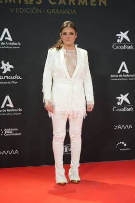 at photocall for 5 edition of Carmen awards in Granada on Saturday, 31 January 2026. Cordon Press 