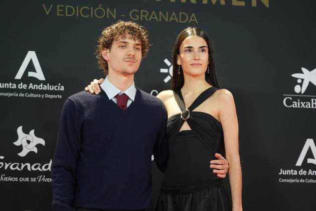 at photocall for 5 edition of Carmen awards in Granada on Saturday, 31 January 2026. Cordon Press 