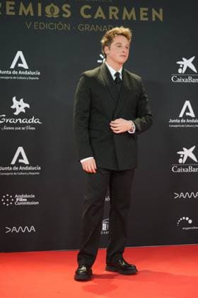 Carlos Scholz at photocall for 5 edition of Carmen awards in Granada on Saturday, 31 January 2026. Cordon Press 