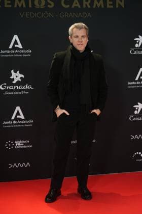 Actor Gonzalo Trujillo at photocall for 5 edition of Carmen awards in Granada on Saturday, 31 January 2026. Cordon Press 