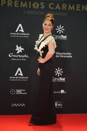 Singer Marina Heredia at photocall for 5 edition of Carmen awards in Granada on Saturday, 31 January 2026. Cordon Press 