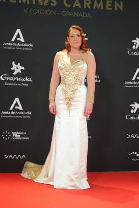 Actress Tusti de Las Heras at photocall for 5 edition of Carmen awards in Granada on Saturday, 31 January 2026. Cordon Press 