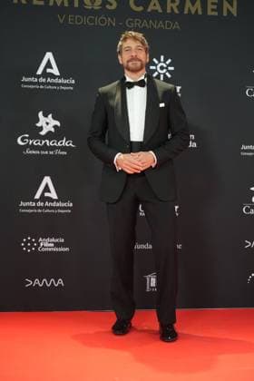 Felix Gomez at photocall for 5 edition of Carmen awards in Granada on Saturday, 31 January 2026 Cordon Press 