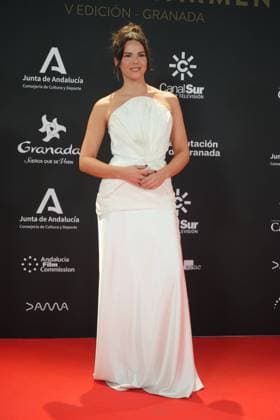 at photocall for 5 edition of Carmen awards in Granada on Saturday, 31 January 2026. Cordon Press 