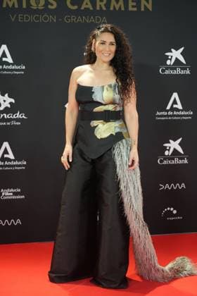 Rosa Lopez at photocall for 5 edition of Carmen awards in Granada on Saturday, 31 January 2026 Cordon Press 