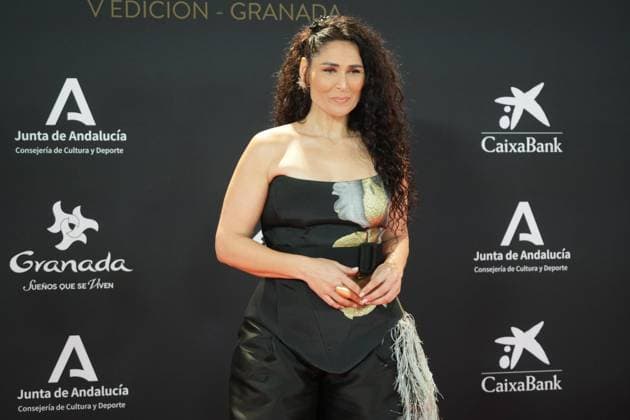 Rosa Lopez at photocall for 5 edition of Carmen awards in Granada on Saturday, 31 January 2026 Cordon Press 