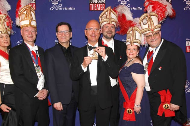 Moritz Netenjakob and Christoph Maria Herbst at the Great Narrhalla Ball SoirÃ e Münchner Leben with the presentation of the Karl Valentin Order at the Deutsches Theater Munich, 31 01 2026 Foto:xAgenturxWehnertx xGränzdörferx xFuturexImagex narrhalla_6148