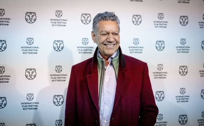 ROTTERDAM - Frank Sanders before the Dutch premiere of Jimpa at the Rotterdam Theatre. The drama, partly shot in Amsterdam, premiered at the International Film Festival Rotterdam (IFFR). ROBIN UTRECHT ANP netherlands out - belgium out  Copyright: xx x549334691x originalFilename: 549334691.jpg