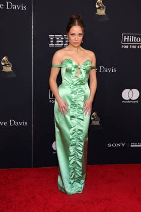 68th Grammy Awards - Pre-Grammy Gala & Grammy Salute to Industry Icons Honoring Avery Lipman & Monte Lipman Featuring: Laufey Where: Los Angeles, California, United States When: 01 Feb 2026 Credit: Faye s Vision Cover Images EDITORIAL USE ONLY. NOT FOR USE BY NEWSPAPERS BASED IN THE UK. Copyright: xx coverimg55430885