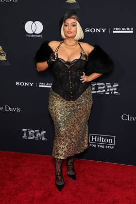 68th Grammy Awards - Pre-Grammy Gala & Grammy Salute to Industry Icons Honoring Avery Lipman & Monte Lipman Featuring: Bebe Rexha Where: Los Angeles, California, United States When: 01 Feb 2026 Credit: Faye s Vision Cover Images EDITORIAL USE ONLY. NOT FOR USE BY NEWSPAPERS BASED IN THE UK. Copyright: xx coverimg55430854