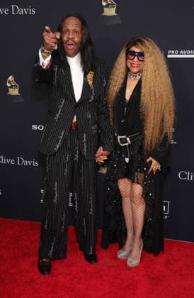 68th Grammy Awards - Pre-Grammy Gala & Grammy Salute to Industry Icons Honoring Avery Lipman & Monte Lipman Featuring: Verdine White, Shelly Clark Where: Los Angeles, California, United States When: 01 Feb 2026 Credit: Faye s Vision Cover Images EDITORIAL USE ONLY. NOT FOR USE BY NEWSPAPERS BASED IN THE UK. Copyright: xx coverimg55431037