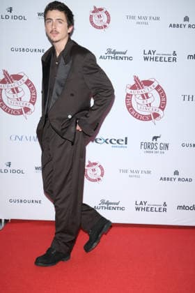 46th London Critics Circle Film Awards, May Fair Hotel, London, UK, 01 February 2026. Timothee Chalamet at the 46th London Critics Circle Film Awards, May Fair Hotel, London, UK, 01 February 2026., Credit:Julie Edwards Avalon United Kingdom, London Copyright: xJuliexEdwardsx xAvalonx 1071216776