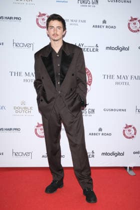 46th London Critics Circle Film Awards, May Fair Hotel, London, UK, 01 February 2026. Timothee Chalamet at the 46th London Critics Circle Film Awards, May Fair Hotel, London, UK, 01 February 2026., Credit:Julie Edwards Avalon United Kingdom, London Copyright: xJuliexEdwardsx xAvalonx 1071216793