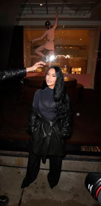 Kim Kardashian makes a surprise appearance at Selfridges in London Kim Kardashian makes a surprise appearance at Selfridges to showcase her collaboration with Nike, London, UK, 01 February 2026., Credit:James Smart Pictures Avalon  Copyright: xJames SmartxPicturesx xAvalonx 1071228779