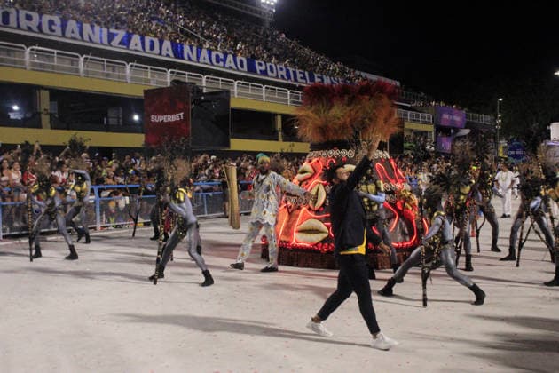 RIO DE JANEIRO, RJ - 01.02.2026: SEGUNDO DIA DE ENSAIOS TÃ CNICOS ESPECIAL - Paraiso do Tuiuti on the second day of the special group& 39;s technical rehearsals this Saturday (31), at MarquÃªs de Sapucai. x2878058x  CarlosxEliasxJunior