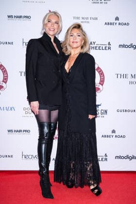 46th London Critics™ Circle Film Awards on Sunday 1 February 2026 Hannah Waddingham and Mazz Murray attends the 46th London Critics™ Circle Film Awards on Sunday 1 February 2026 at The May Fair Hotel, London. ., Credit:Julie Edwards Avalon  Copyright: xJuliexEdwardsx xAvalonx 1071247291