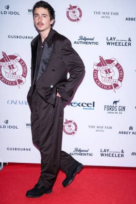 46th London Critics™ Circle Film Awards on Sunday 1 February 2026 TimothÃ e Chalamet attends the 46th London Critics™ Circle Film Awards on Sunday 1 February 2026 at The May Fair Hotel, London. ., Credit:Julie Edwards Avalon  Copyright: xJuliexEdwardsx xAvalonx 1071247337