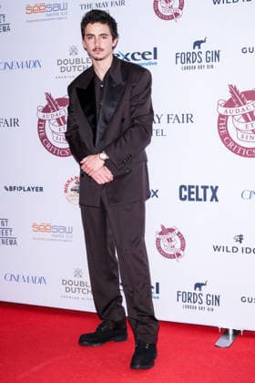 46th London Critics™ Circle Film Awards on Sunday 1 February 2026 TimothÃ e Chalamet attends the 46th London Critics™ Circle Film Awards on Sunday 1 February 2026 at The May Fair Hotel, London. ., Credit:Julie Edwards Avalon  Copyright: xJuliexEdwardsx xAvalonx 1071247346