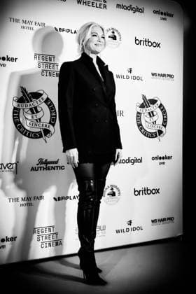 46th London Critics™ Circle Film Awards on Sunday 1 February 2026 Hannah Waddingham attends the 46th London Critics™ Circle Film Awards on Sunday 1 February 2026 at The May Fair Hotel, London. Editors Note: Image converted to monochrome., Credit:Julie Edwards Avalon  Copyright: xJuliexEdwardsx xAvalonx 1071254749
